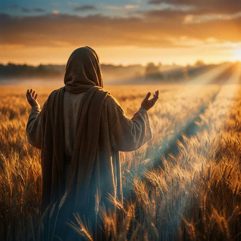 Cultivating Gratitude & Inner Peace — Bible story artwork