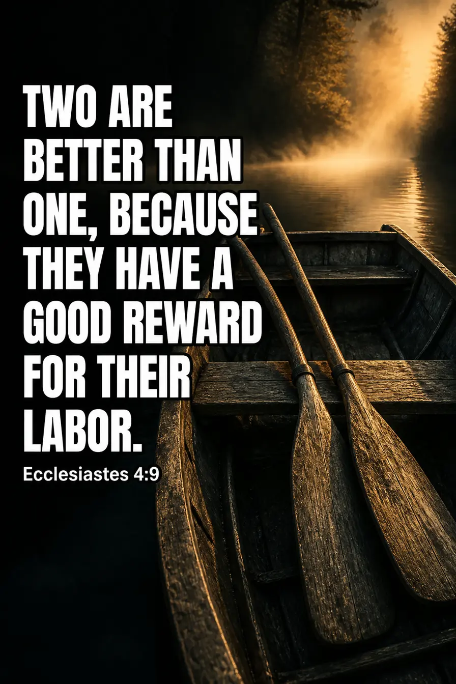 Ecclesiastes 4:9-10 — The Argument Is About Falling, Not Company Bible verse inspiration