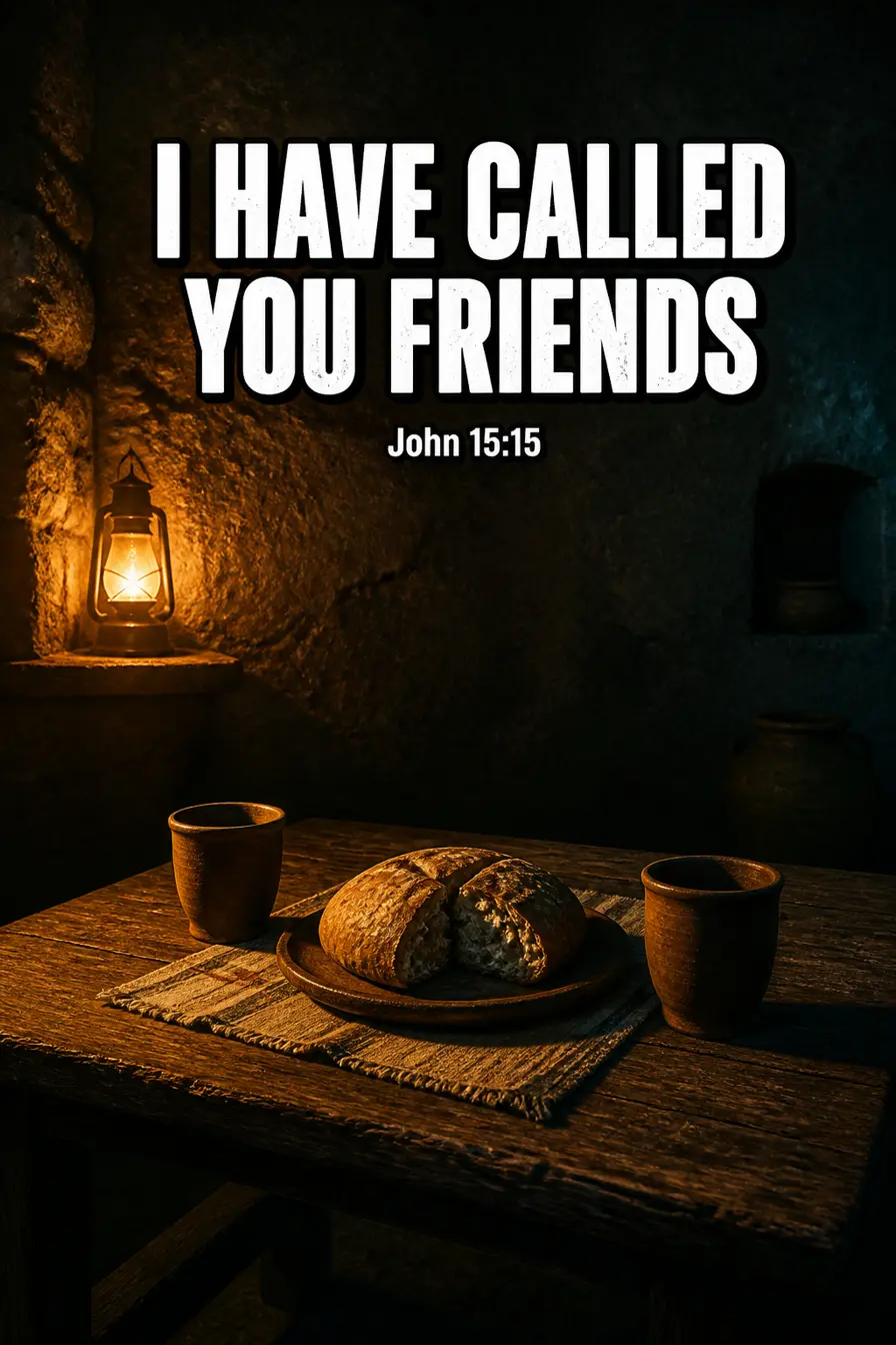 John 15:15 — Promoted by Being Told Things Bible verse inspiration
