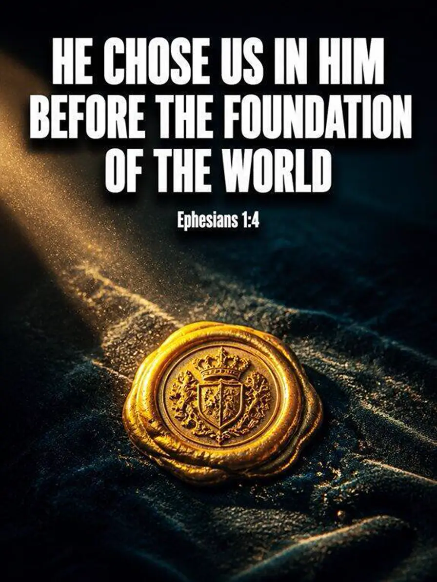 Ephesians 1:4-5 — Before the Foundation of the World Bible verse inspiration