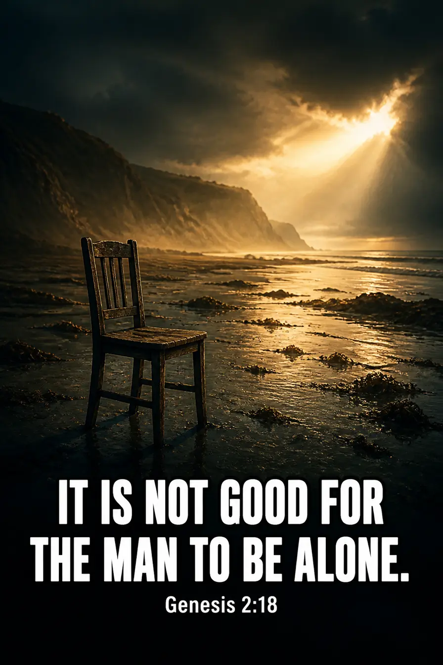 Genesis 2:18 — The First Thing Called Not Good Bible verse inspiration