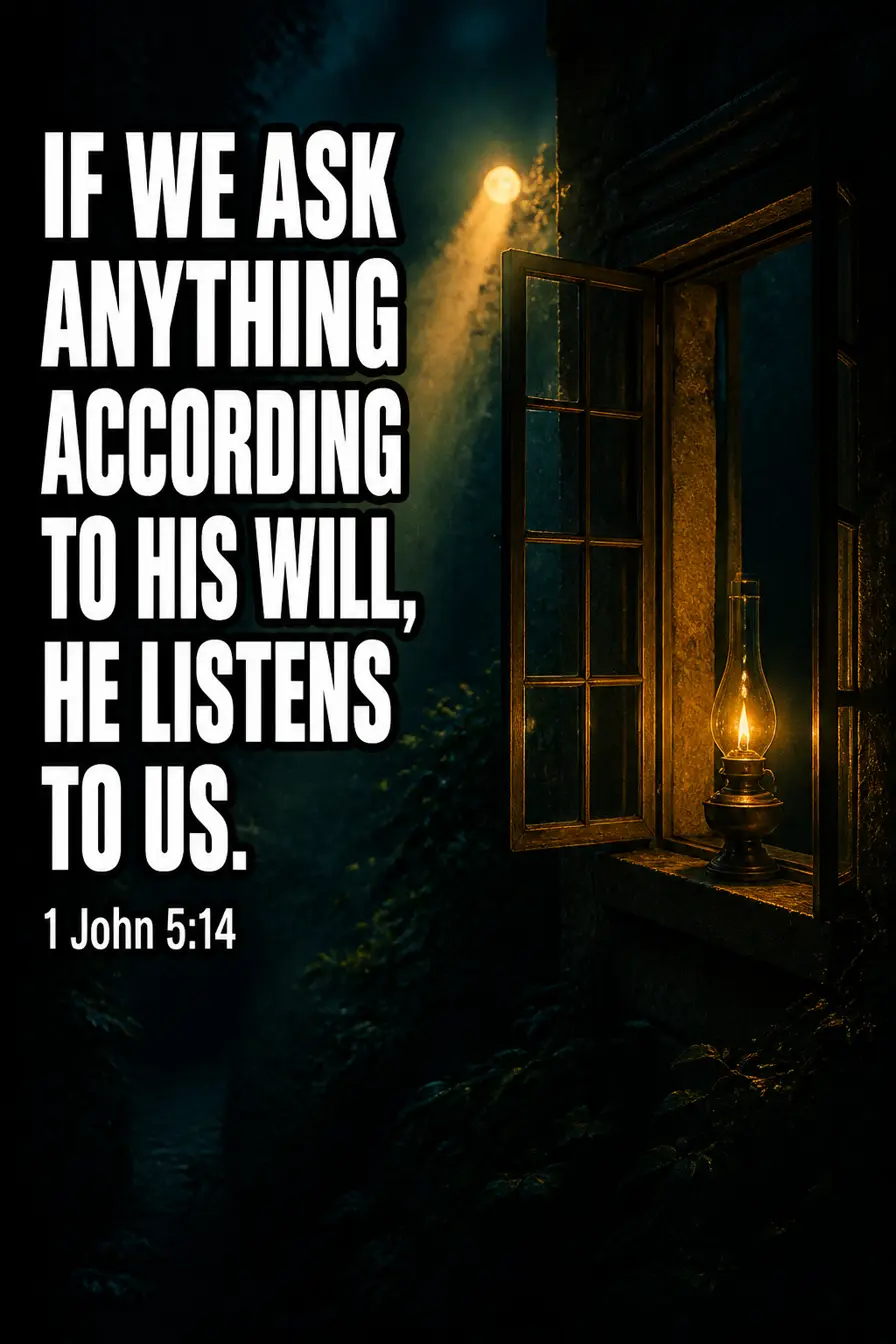 1 John 5:14 — The Condition Most Quoting Skips Bible verse inspiration