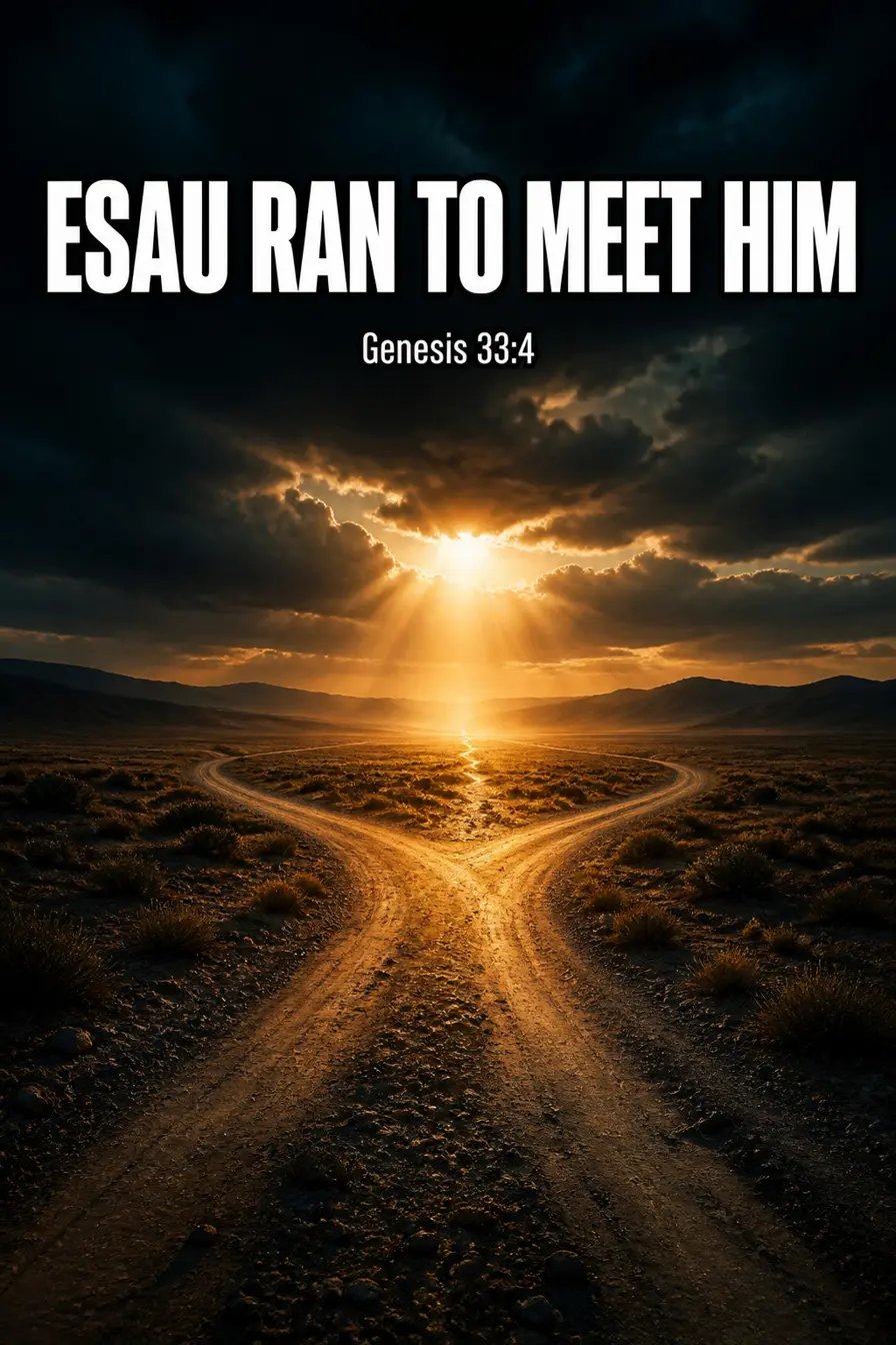 Genesis 33:4 — Esau Ran Bible verse inspiration