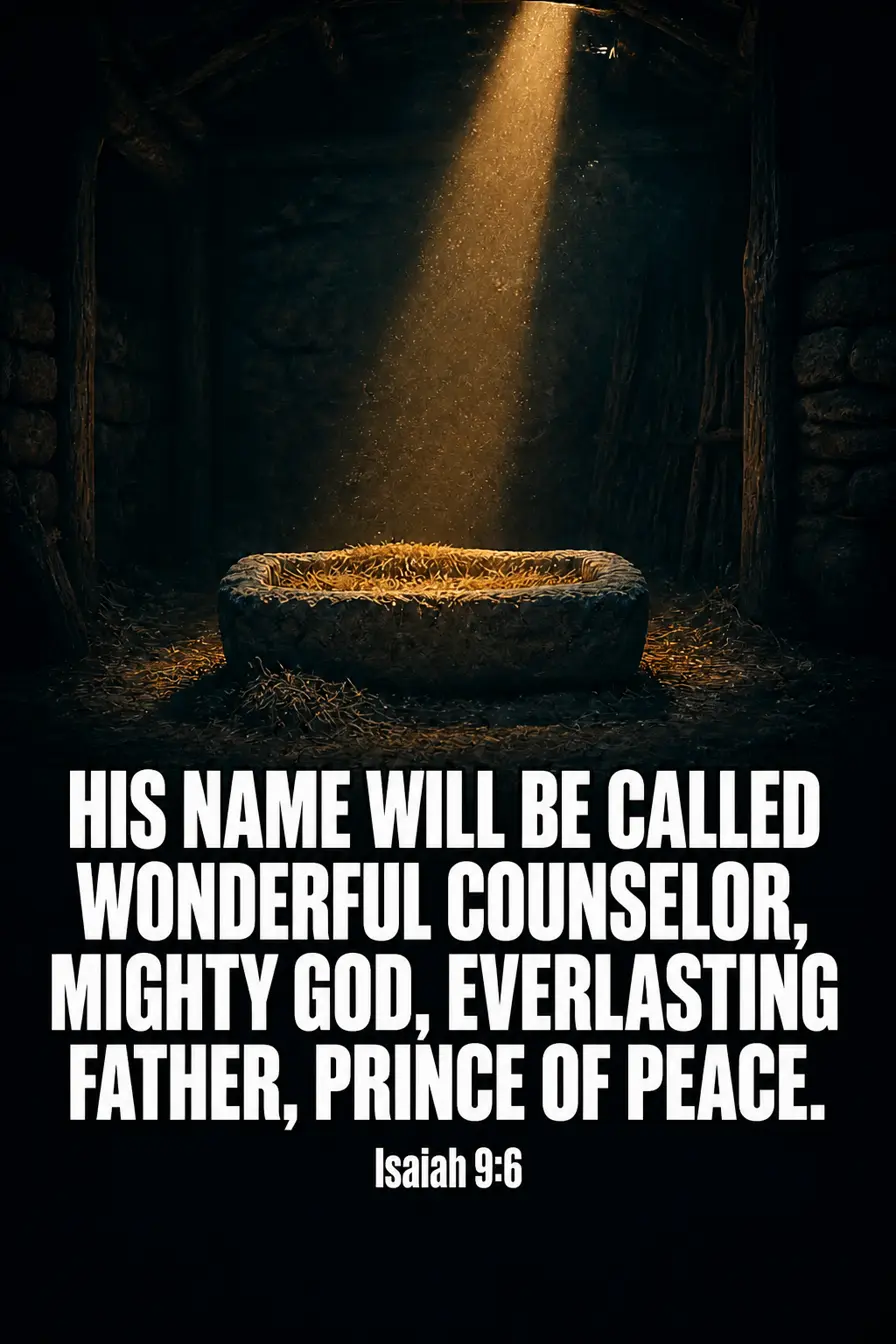 Isaiah 9:6 — Prince of Peace Bible verse inspiration