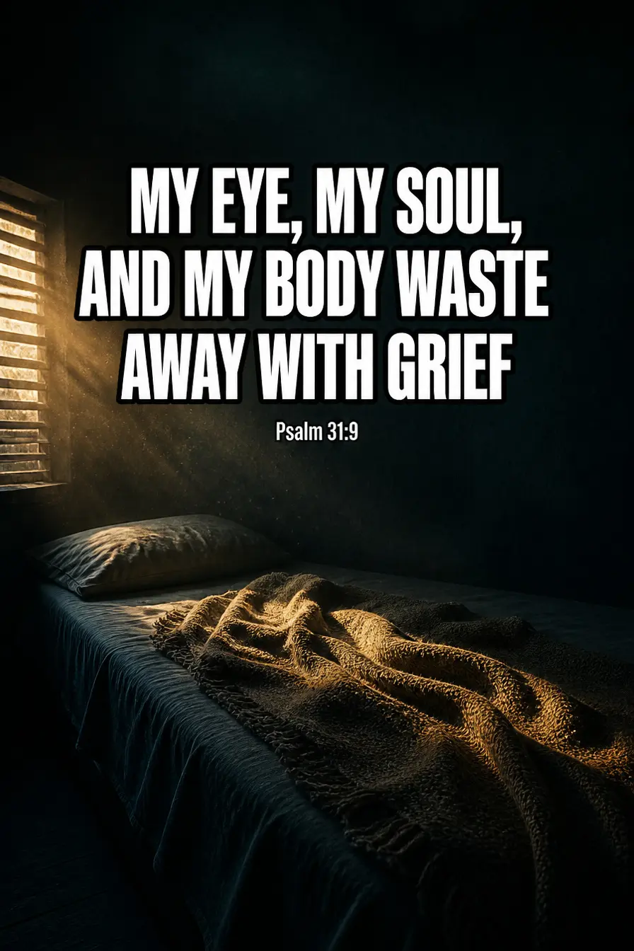 Psalm 31:9-10 — The Body Is Included Bible verse inspiration