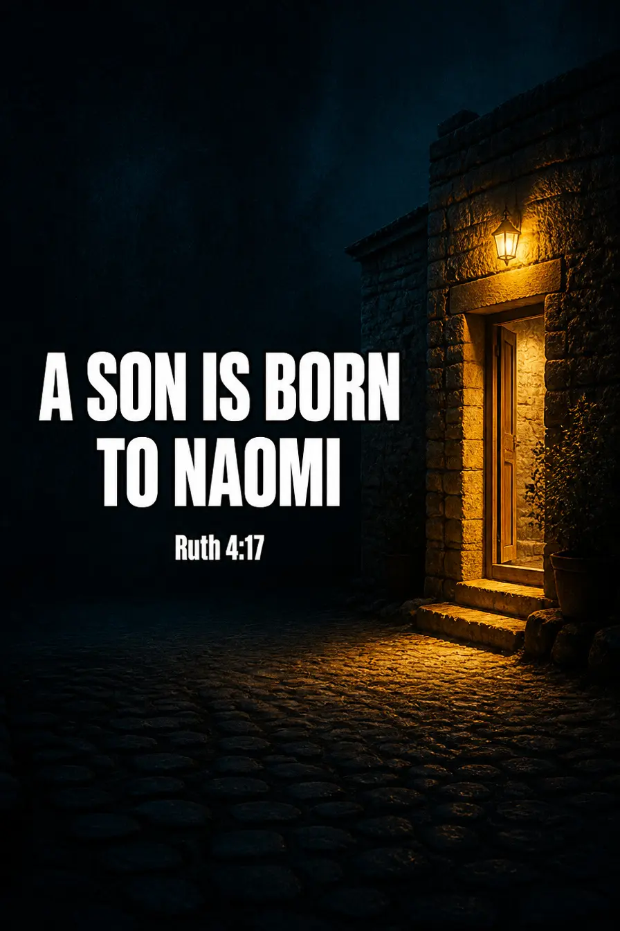 Ruth 4:17 — What the Neighbours Say at the End Bible verse inspiration