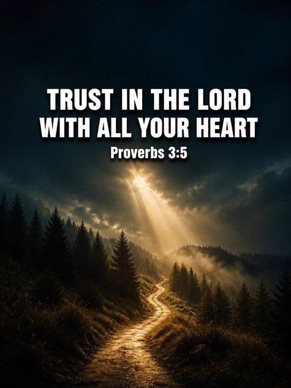 Proverbs 3:5-6 — Acknowledge Him in All Your Ways Bible verse inspiration