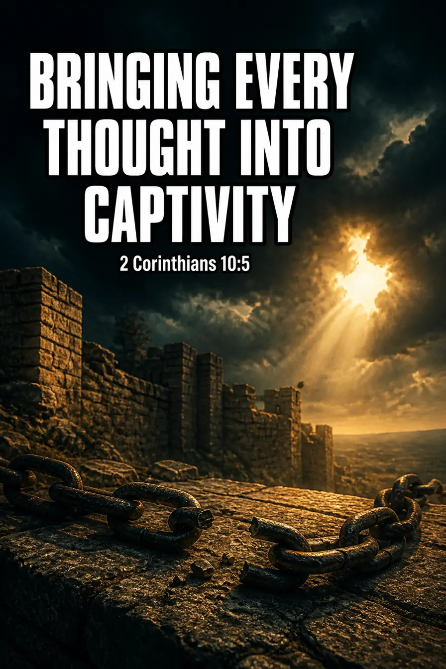 2 Corinthians 10:4-5 — Throwing Down Imaginations Bible verse inspiration