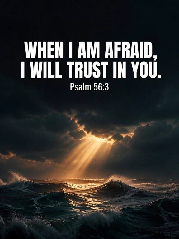 Psalm 56:3 — Nine Words Bible verse inspiration