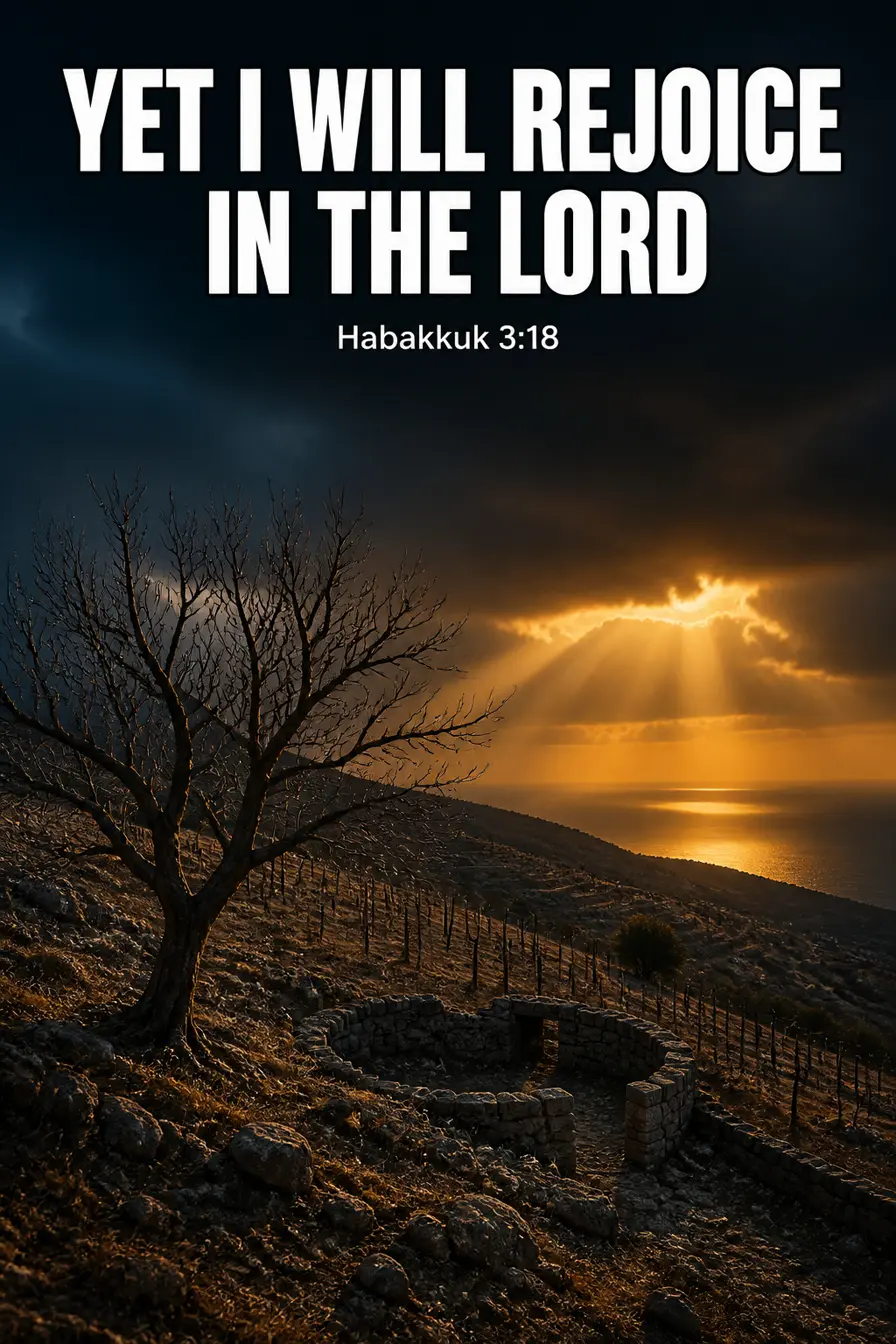 Habakkuk 3:17-18 — Yet Bible verse inspiration