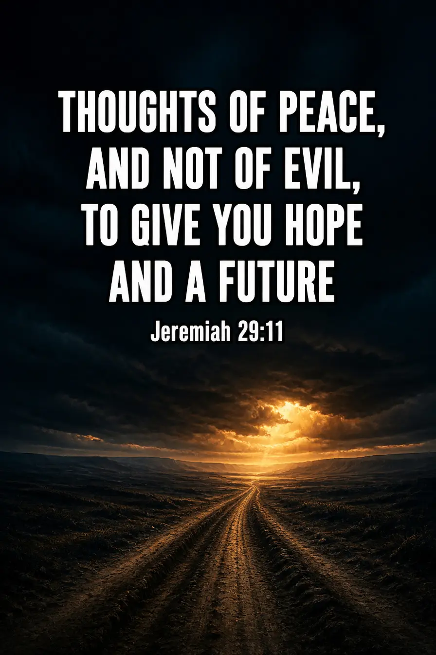 Jeremiah 29:11 — The Verse Before the Graduation Card Bible verse inspiration
