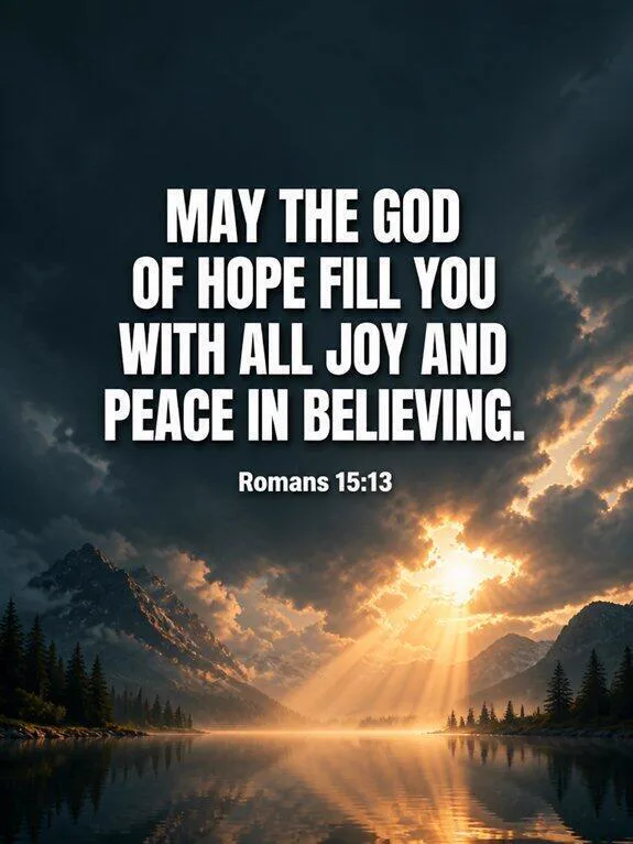 Romans 15:13 — This Is a Prayer, Not an Order Bible verse inspiration