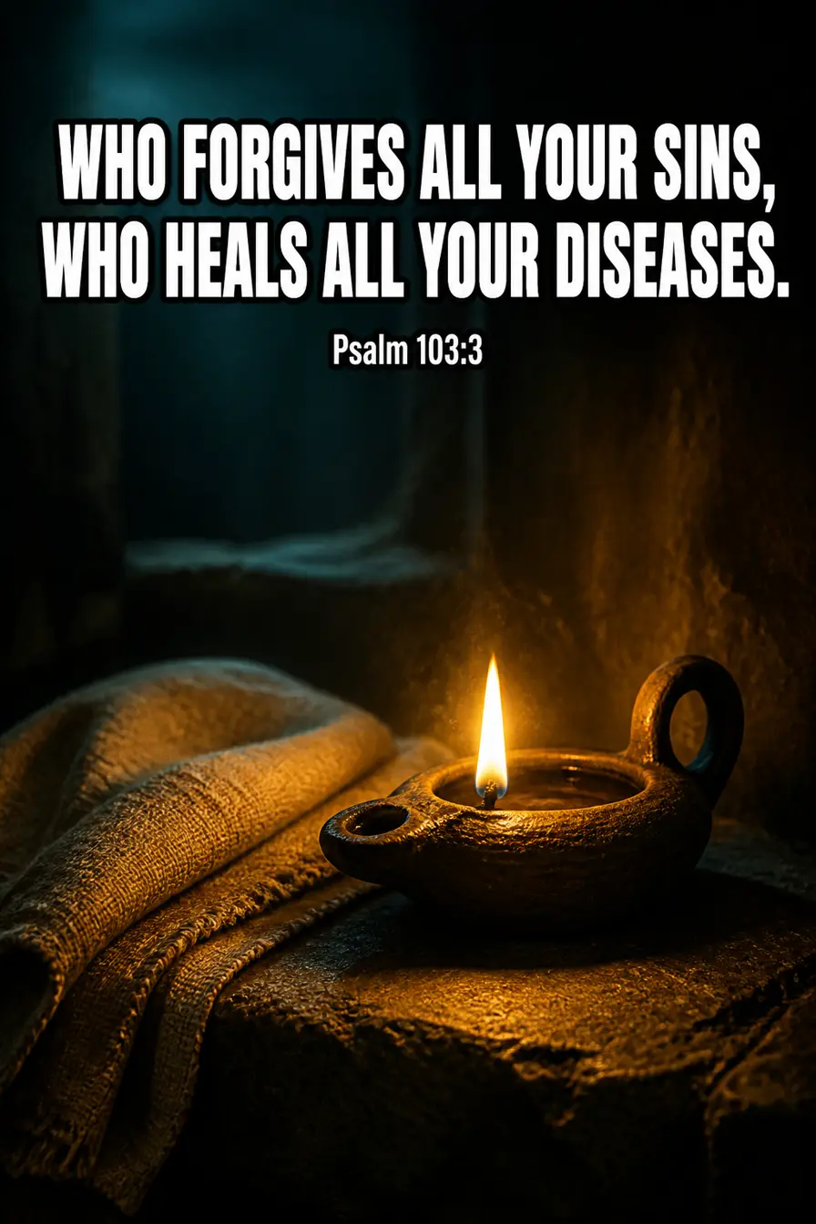 Psalm 103:2-3 — Who Heals All Your Diseases Bible verse inspiration