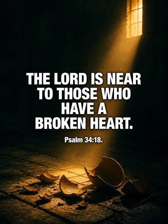 Psalm 34:18 — Near to the Broken Bible verse inspiration