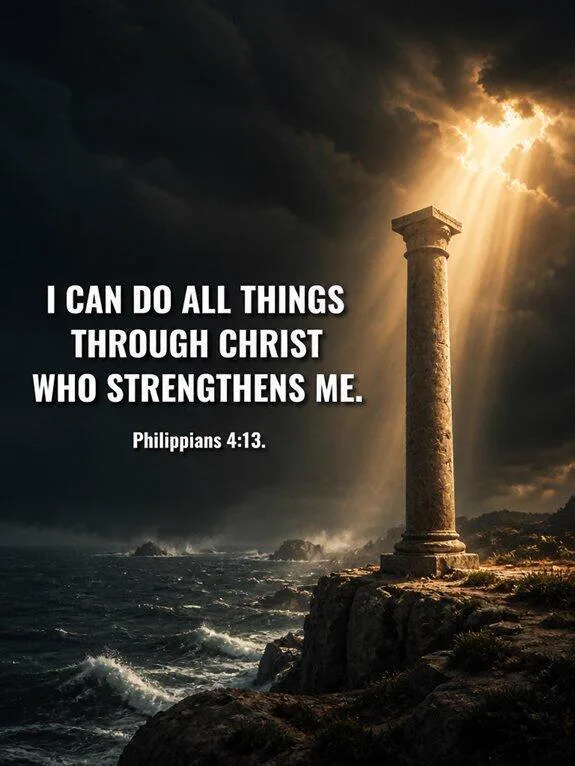Philippians 4:13 — The Verse About Being Hungry Bible verse inspiration