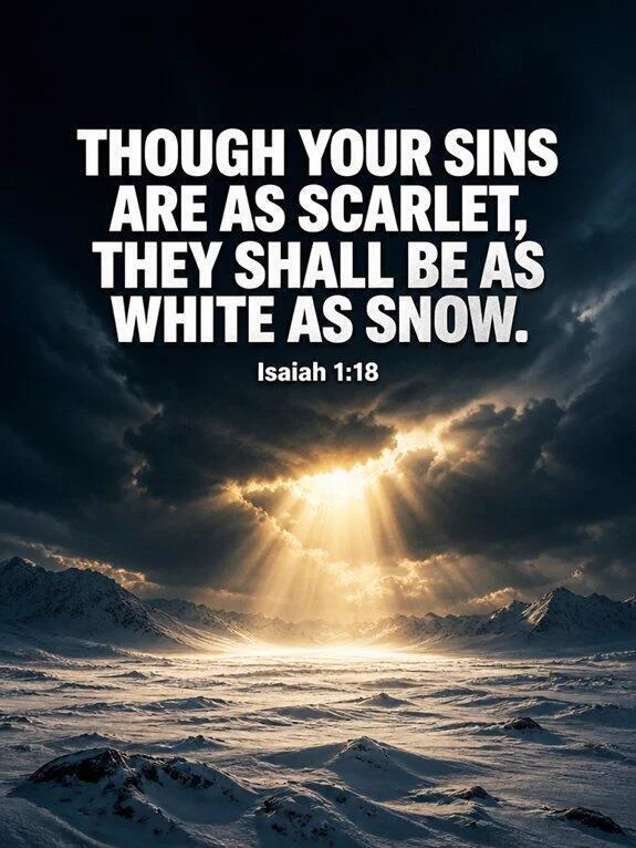 Isaiah 1:18 — An Invitation Issued in a Courtroom Bible verse inspiration
